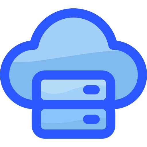 Cloud storage icon