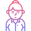 Saleswoman Symbol 64x64