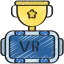VR technology icon 64x64