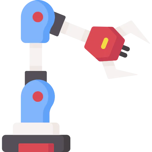 Robotic arm icon