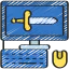 Computer game icon 64x64