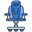 Gaming chair icon 64x64