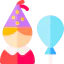 Birthday girl icon 64x64