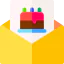 Birthday invitation icon 64x64