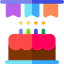 Birthday cake icon 64x64