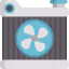 Car radiator icon 64x64