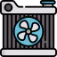 Car radiator icon 64x64