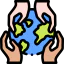 World humanitarian day icon 64x64