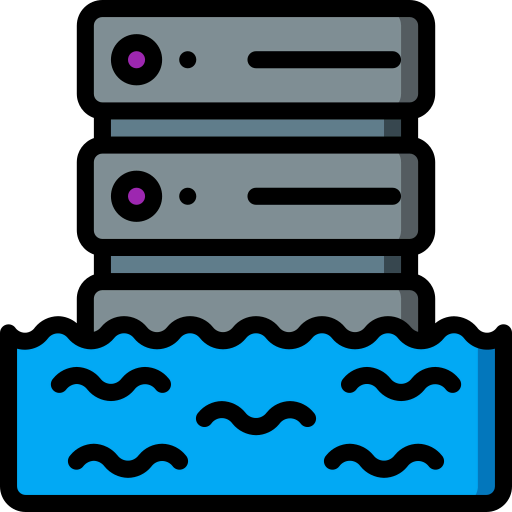 Data lake icon