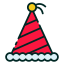 Party hat icon 64x64