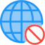 Globe grid icon 64x64