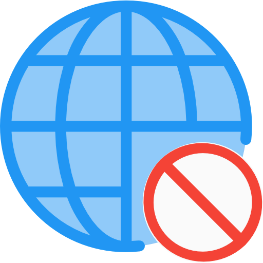 Globe grid icon