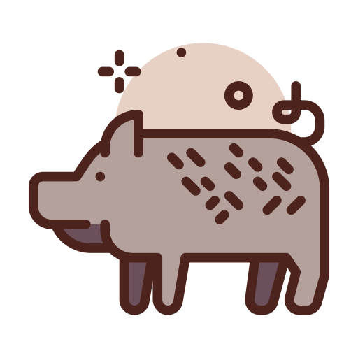 Wild pig icon