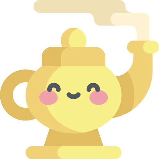 Magic lamp icon