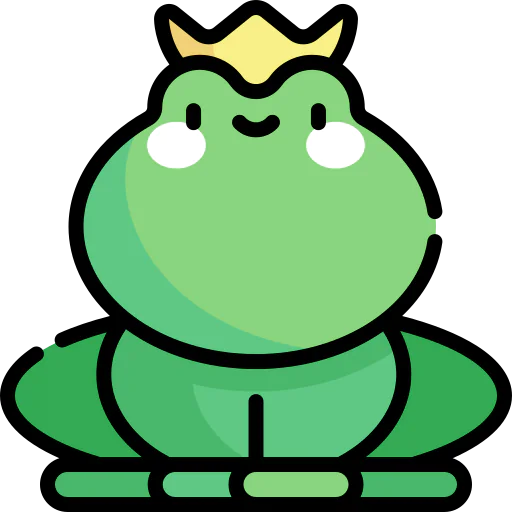 Frog prince Ikona