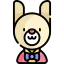 White rabbit icon 64x64