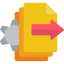Data transfer ícone 64x64