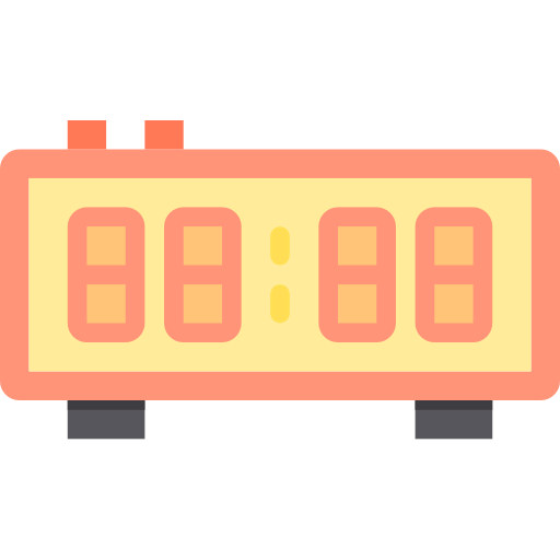 Digital clock icon