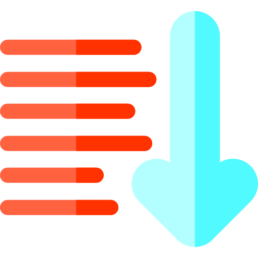 Sort down icon