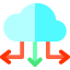 Cloud computing icône 64x64