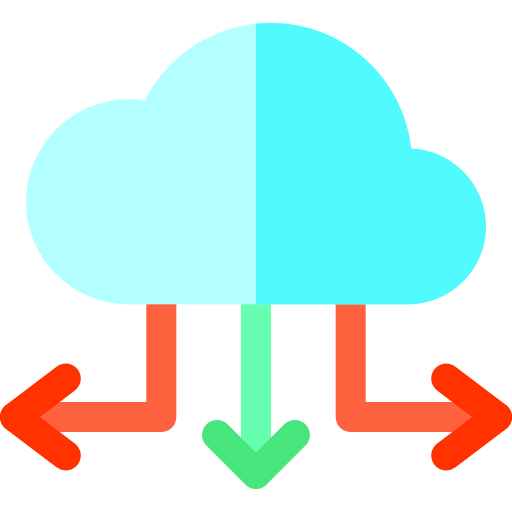 Cloud computing icône