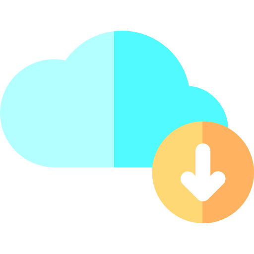 Cloud computing icône