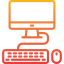 Desktop computer icon 64x64