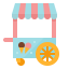 Ice cream cart ícone 64x64