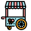 Ice cream cart 图标 64x64