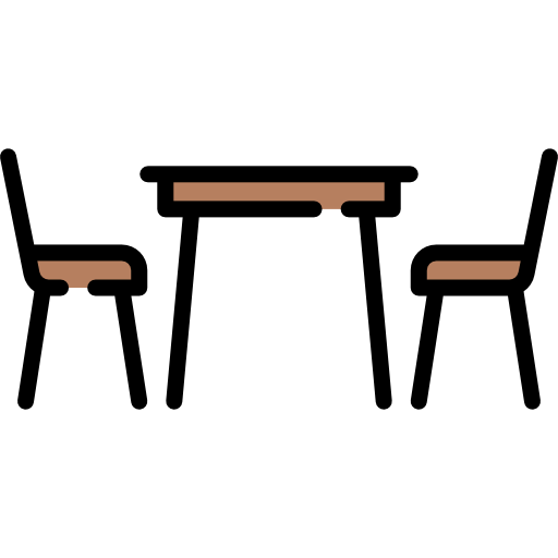 Dinner table icon