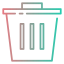 Rubbish bin icône 64x64