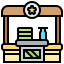 Advertising stand icon 64x64