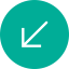 Diagonal arrow アイコン 64x64