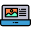 Laptop Symbol 64x64