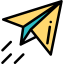 Paper plane icon 64x64