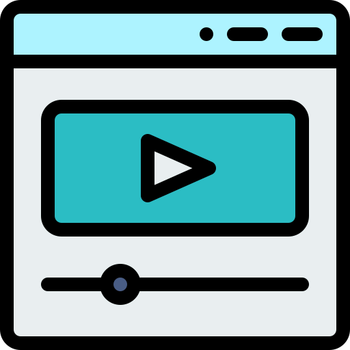 Video player ícono