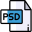 Psd file 图标 64x64