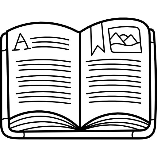 Open book icon