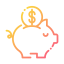 Piggy bank icon 64x64