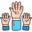 Raise hand 图标 64x64