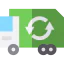 Garbage truck icon 64x64