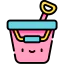 Sand bucket アイコン 64x64
