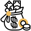 Money bag icon 64x64