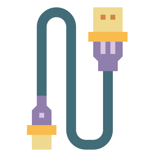 Usb cable icon