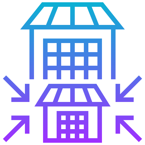 Downsizing icon