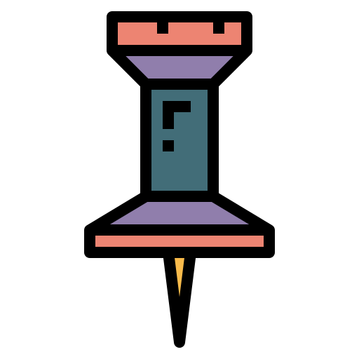 Push pin 图标