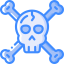 Skull and bones icon 64x64