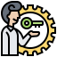Key to success icon 64x64