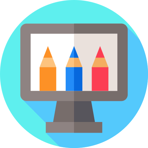 Online learning icon