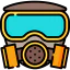 Gas mask icon 64x64
